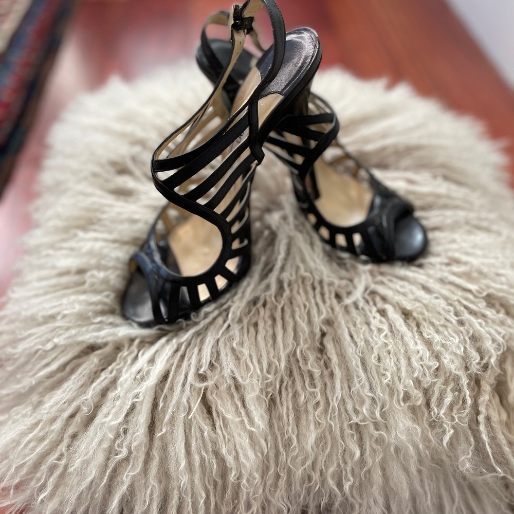 Jimmy Choo Strappy High Heel Sandals